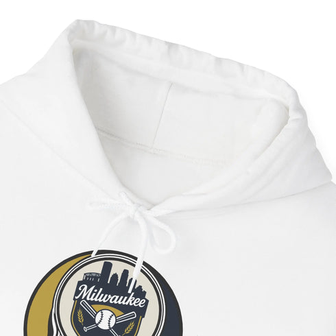 Grateful Dead - Milwaukee Brewers Grateful Dead Unisex Heavy Blend Hoodie - MLB - StealieShop